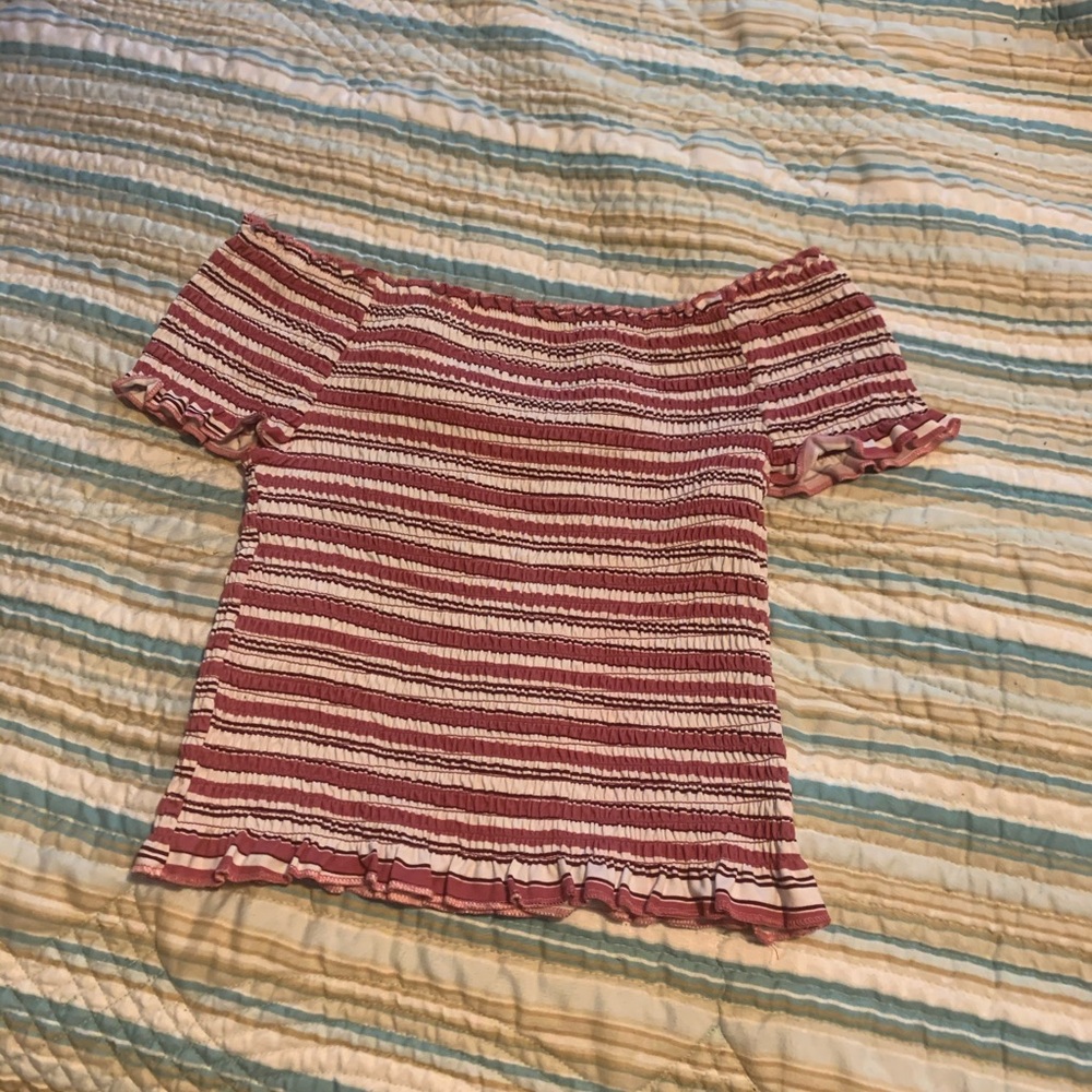Ruffled crop top